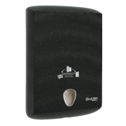 Dispenser for Hndklelaken, Lucart EcoNatural, 13x29x40cm, Svart