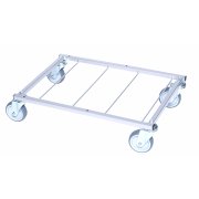 Bunnramme m/100mm. hjul, kort