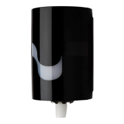 Megamini dispenser for hndklerull, sort plast