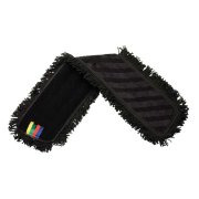 Svanemerket mikrofibermopp, svart, 40 cm