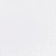 Duni Serviett 3-lags 1/4 fold, hvit 33x33cm. 1000stk.