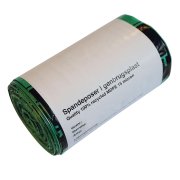 Btteposer, 20 L, 15 my, MDPE, 100% resirkulering, grnn, 500x500mm, 50 ps. x 25 rl.