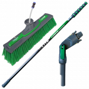 Unger nLite Carbon Composite teleskopstang 8,60 mtr. Komplett sett 