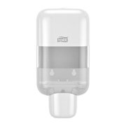 Tork S5 Mini dispenser, 525 ml, for desinfeksjon og spe, hvit