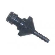 Aluminium kopling med 6mm slange samler