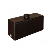 Vanntank, Vertikal 12 ltr. svart med 6 cm lokk