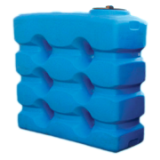 RPRN Vanntank, vertikal, seksjonsinndelt, bl, 2000 L