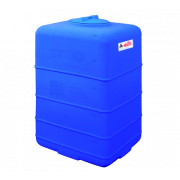 Vanntank 500 liter, rektangulr vertikal bl