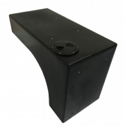 Vanntank, hjulbuet, svart 100 ltr.