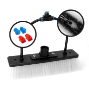 FaceLift Phantom vannbrste, 28 cm, DuPont, DualTrim, hestehr, med dysebyttesystem