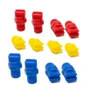 FaceLift-dysesett, 6 x 2 fan jet dyser