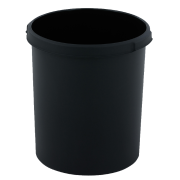 Avfallsbeholder, svart - 30 liter