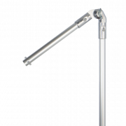Lewi vinkelled til teleskopstang, alu