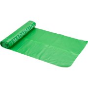 Matavfallspose 20L, gr�nn, MDPE/resirkulert, 45x50cm, 24 rl.