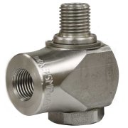 Vinklet svivelkobling 1/4