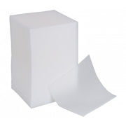 Vaskeklut 2,8mm. Soft, hvit 19x19cm. /4000 stk.