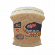 ECO kjkkensvamp, uten mikroplast, hvit, 24 stk. (12 x 2-pak)