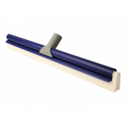 Gulvsvaber hvit dobbel gummileppe 45 cm.