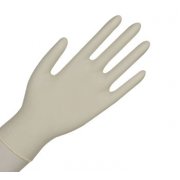 Latex Engangshanske - med Pudder. 100 stk.