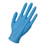 Engangshanske, ENA, bl, nitril, pudderfri 100 stk