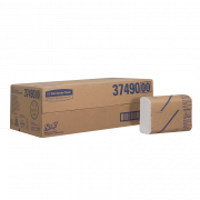 Scott Airflex 3749 Trkepapir multifold 1-lags, hvit 24x20cm. 4000 ark