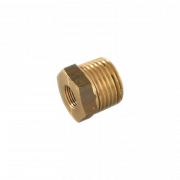 Nippelmuffe Kort - Messing 1