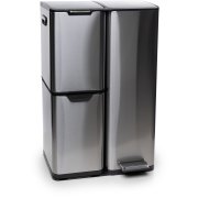 Baltisk avfallssystem, 17+13+30 liter, soft close, stl