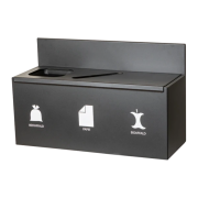 Kildesortering 3 fraksjoner, vegghengt