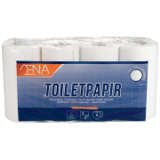 Toalettpapir, 100 % virgin fiber, supermyk, 3-lags, 18 m. x 64 rl.