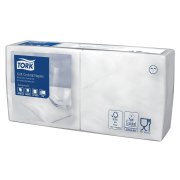 Tork 509525 Myke cocktailservietter, 3-lags, 24 x 24 cm, hvite, 12 x 200 stk.