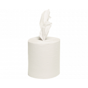 Trkerull Midi uten hylse, 1-lags 300m hvit. 6 rl.