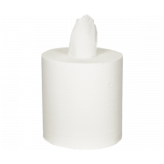 Trkepapir senterrull Midi 100% nyfiber, 1-lags, 320m Hvit. 6 rl.