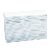Premium Hndkleark z-fold (interfold H2) 2-lags hvit. 20,6 x 24 cm. 4000 ark