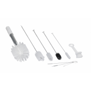 Sett for rengjring av softice maskiner, 525 mm, Hvit