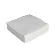 Serviett 1-lags, 1/4 fold konomi hvit, 25x25 cm. 9000 stk.