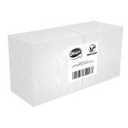 Serviett, 24x24 cm. 1-lags, hvit 9 pk. x 500 stk.