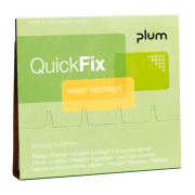 Plaster-refill Quick-Fix, vannfast. 45 stk.