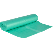 Matavfallspose, ABENA, 50 l, grnn, LDPE/resirkulert, 60x75cm, 12 rl