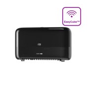 Tork Twin Mid-size Dispenser Toalettpapir uten hylse - T7 svart