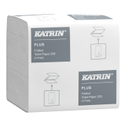 Katrin 56156 Plus Toilet papir i ark, 2-lags, 23x10,3cm, 40 x 250 ark