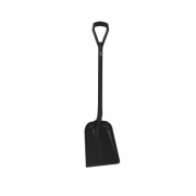 Vikan Spade med kort, flat blad 103 cm.