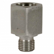 Nippel rustfritt stl 3/8