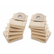 Krcher Papirfilterposer for T 7/1, T 10/1. 10 stk.