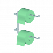 DIT Papirrullholder m. 2 ben