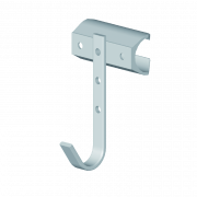 DIT metallkrok, stor, rotert