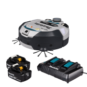 Makita Robotst�vsuger DRC300Z inkl. 2x5 AH batterier og lader