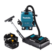 Makita Ryggst�vsuger DVC261 inkl. 2x5 AH batterier og lader