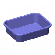 DIT Bakke bl plast 44x33x11cm 