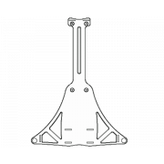Nilfisk Bakplate for bresele GD 5/10