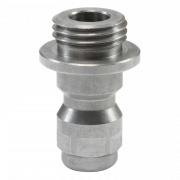 Koblingsnippel med krave 350 bar, udv. gevind 1/4